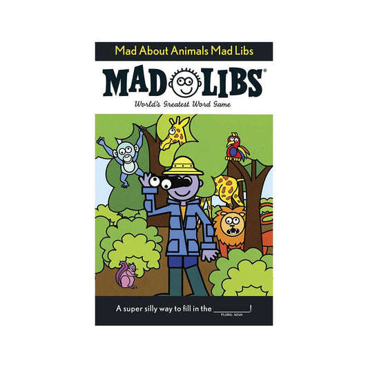 Mad About Animals Mad Libs Activity Book