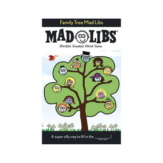 Family Tree Mad Libs Activity Book