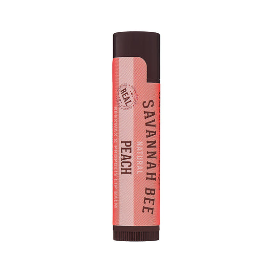 Savannah Bee Peach Lip Balm
