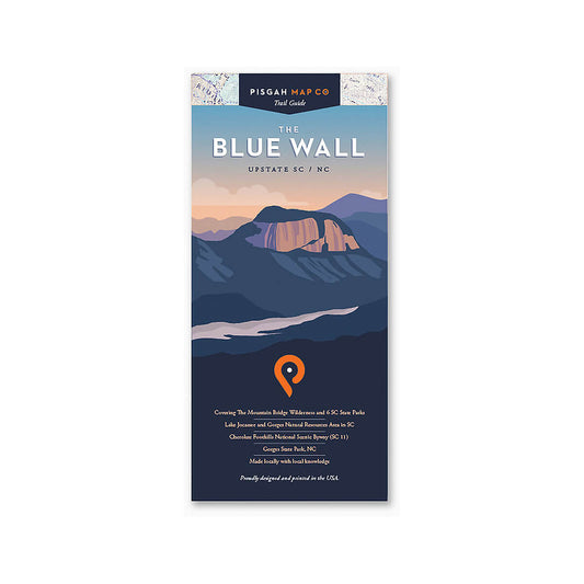 Upstate Trail Guide: The Blue Wall Map
