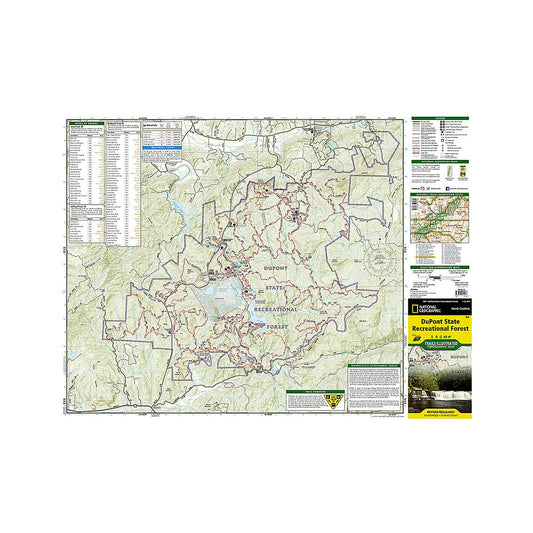 Dupont State Recreational Forest Map