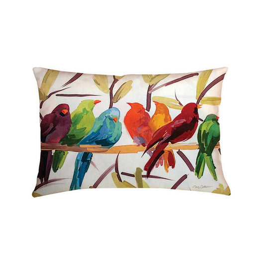 Flocked Together Climaweave Pillow
