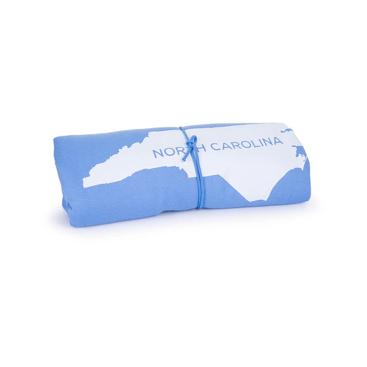 North Carolina Sweatshirt Blanket