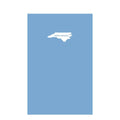 North Carolina Sweatshirt Blanket Carolina Blue