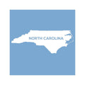North Carolina Sweatshirt Blanket Carolina Blue