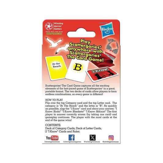 Scattergories: The Card Game