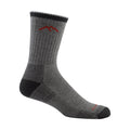 Men's Coolmax Micro Crew Cushion Socks Gray Black