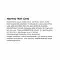 Assorted Fruit Sours Candy - 1lb.