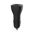 Hottips Forcepower 4.8A Dual USB Car Charger Black