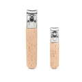 Kikkerland Wood Nail Clipper Set
