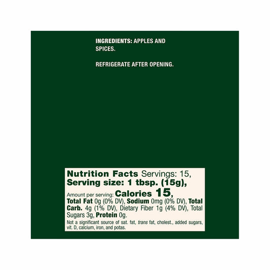 Mast Store Provisioners Apple Butter - No Sugar Added - Half Pint