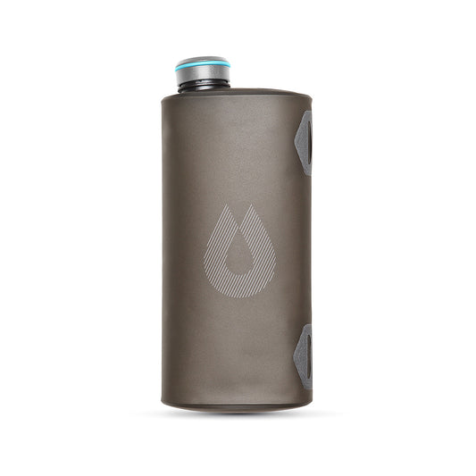 HydraPak Seeker Collapsible Water Container - 2 Liter Grey