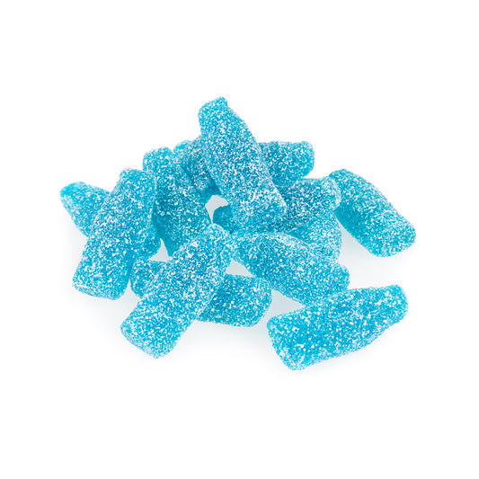 Gerrit J. Verburg Sour Blue Raspberry Bottle Candy - 1 lb.
