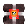 Heat Holders HeatWeaver Fleece Oversized Blanket Hot Chocolate