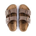 Birkenstock Kids' Arizona Birkibuc Sandals  Mocha