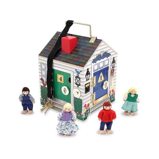 Melissa & Doug Doorbell Doll House Toy