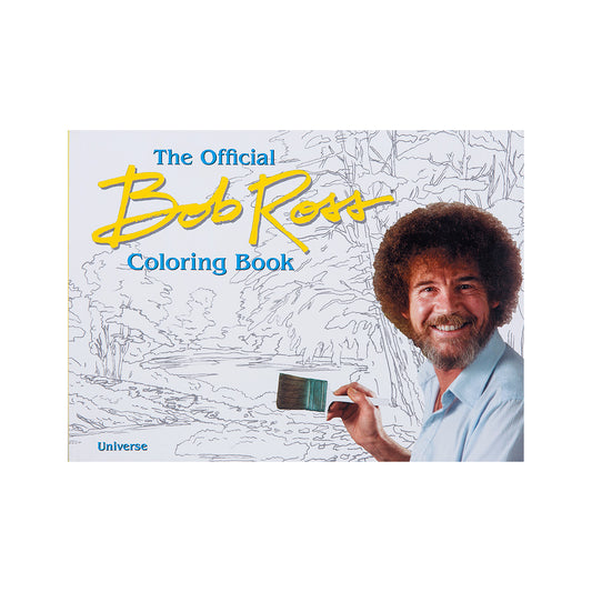The Official Bob Ross Coloring Book