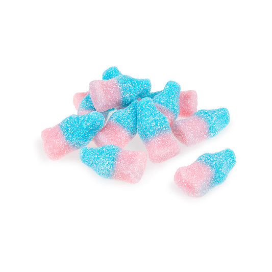 Gerrit J. Verburg Sour Gummi Bubble Gum Bottles Candy - 1 lb.