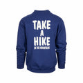 Mast Store Outfitters Take a Hike Crew Sweatshirt Navy