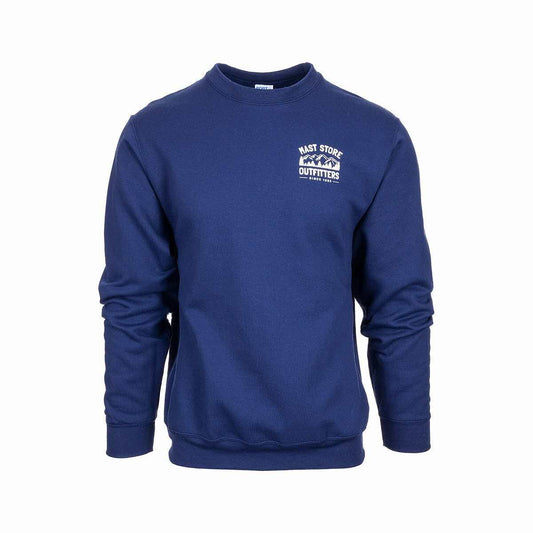 Color swatch for Mast Store Outfitters Take a Hike Crew Sweatshirt in Navy
