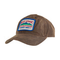 Mast Store Outfitters Waxed Cotton Cap Dk Brown