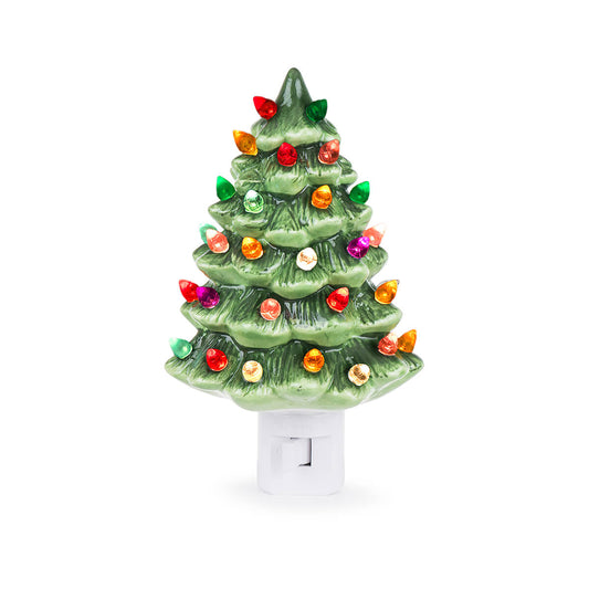 Bandwagon Christmas Tree Night Light