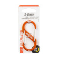 S-Biner #3 Aluminum Dual Carabiner - Orange