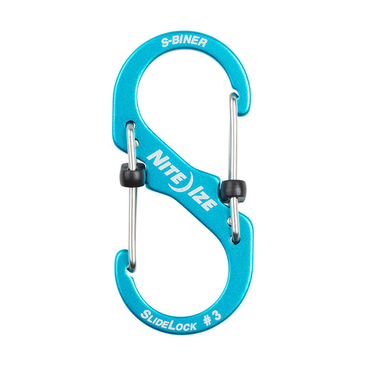 S-Biner #3 Aluminum SildeLock - Blue