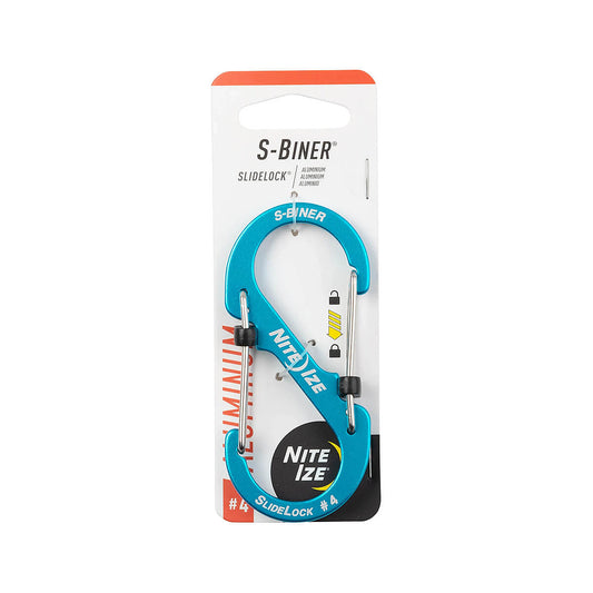 S-Biner SildeLock Aluminum #4 - Blue