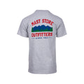 Mast Store Outfitters Mountain Short Sleeve T-Shirt Sports Grey