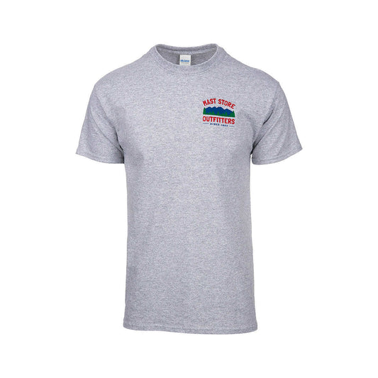 Color swatch for Mast Store Outfitters Mountain Short Sleeve T-Shirt in Sports Grey