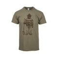 Standing Smokey Front/ Back Short Sleeve T-Shirt