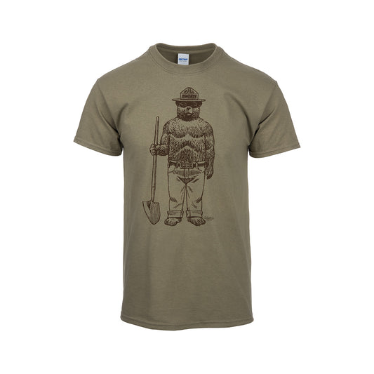 Standing Smokey Front/ Back Short Sleeve T-Shirt