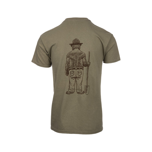 Standing Smokey Front/ Back Short Sleeve T-Shirt