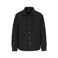 North River Men's Quilted Diamond Cut Snap Front Jacket, Black