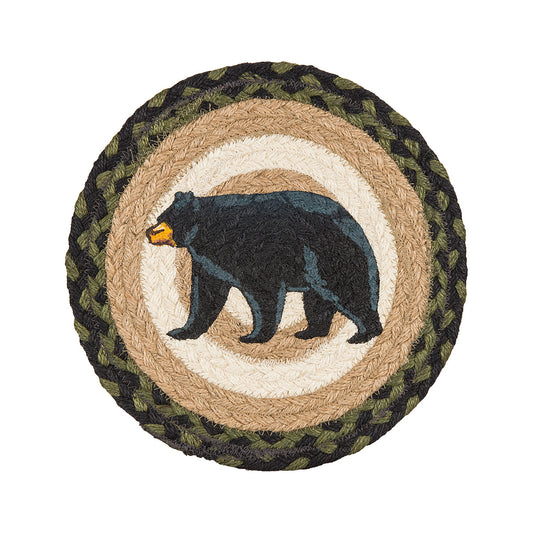 Mama Bear Round Braid Trivet