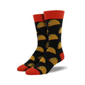 Men's Tacos Socks Black