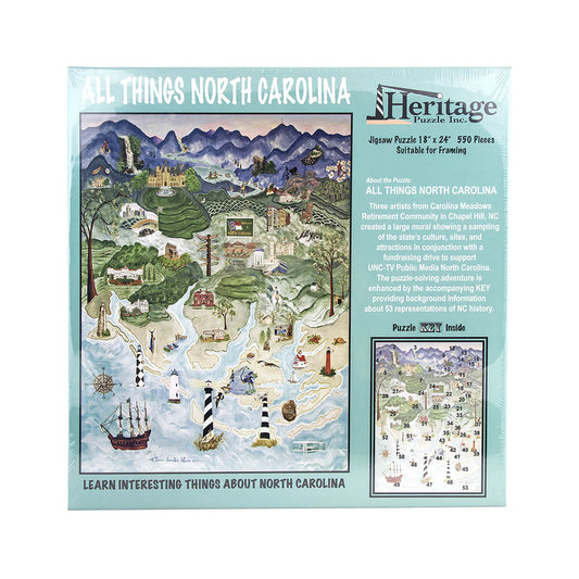 Heritage Puzzle All Things North Carolina Puzzle