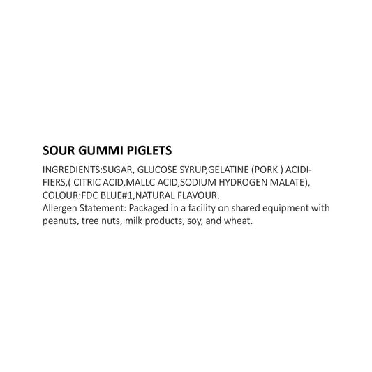 Gerrit J. Verburg Sour Gummi Piglets - 1 lb.