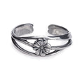 Salisbury Silver and Pewter Nouveau Flower of the Month Bracelet Oct