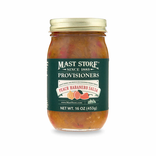 Mast Store Provisioners Peach Habanero Salsa
