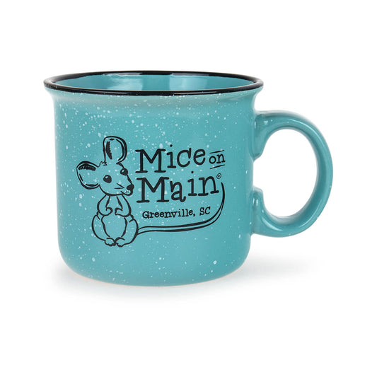 Mast General Store Mice on Main Campfire Mug Seafoam