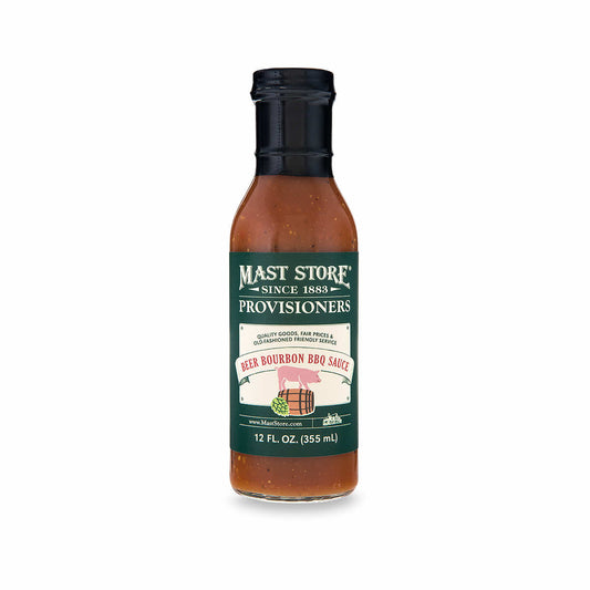 Mast Store Provisioners Beer Bourbon BBQ Sauce