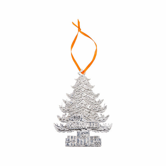 Pewter Knoxville Christmas Tree Ornament