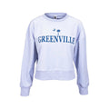 Liquid Energy Women's Greenville Palmetto Moon Suede Corduroy Cropped Crew Pullover