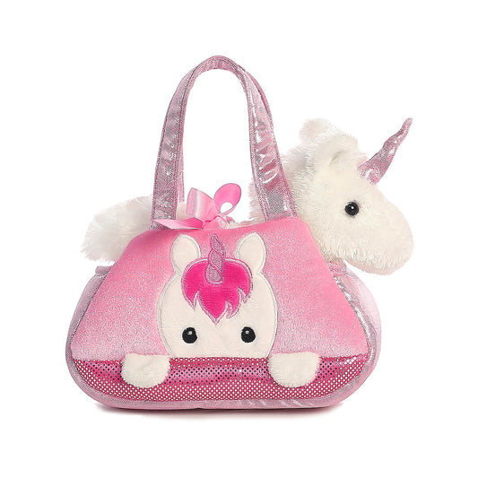 Aurora World Peek-A-Boo Unicorn Purse Plush Toy