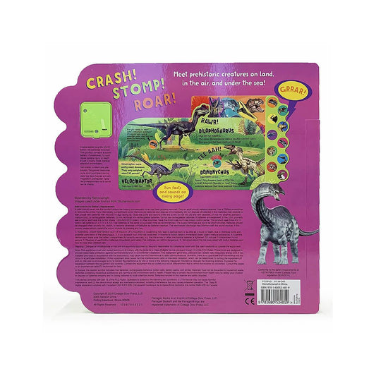 Crash! Stomp! Roar! Let's Listen Dinosaurs! Book
