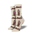 Women's Ottermelon Socks Ivory Heather