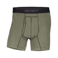 Men's 5-Inch Basic Boxer Briefs - 2-Pack Burnt Olive