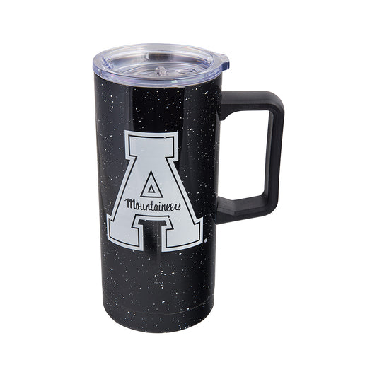 Appalachian State Acadia Double Wall Travel Mug - 18 ounce Black